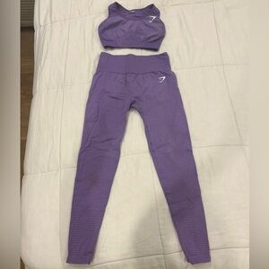 Gymshark Vital Bra and Leggings Set - Size Small